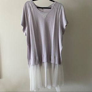 Free People Lilac Sweater Top